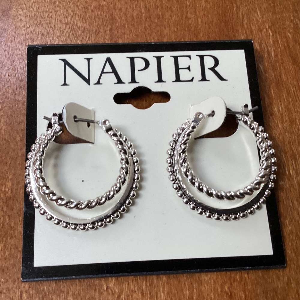 Napier Earrings New With Tag